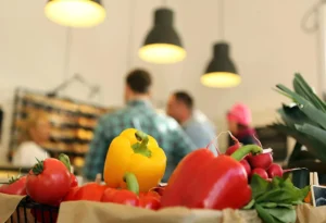 Customers in the grocery store, Technical support