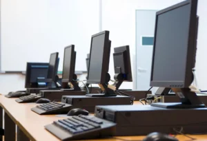 Customer room, technical support